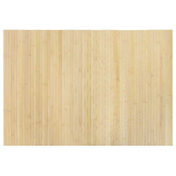 Heller, natürlicher Teppich, rechteckig, Tatian 70x100cm (Bambus)