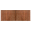 Brauner Teppich Rechteck Tatian 70x200cm (Bambus)