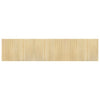 Heller Naturteppich rechteckig Tatian 70x300cm (Bambus)