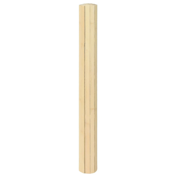 Heller Naturteppich rechteckig Tatian 70x300cm (Bambus)