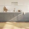 Heller Naturteppich rechteckig Tatian 70x300cm (Bambus)