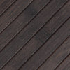 Dunkelbrauner Teppich Rechteck Tatian 70x500cm (Bambus)