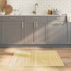 Heller Naturteppich rechteckig Tatian 80x100cm (Bambus)