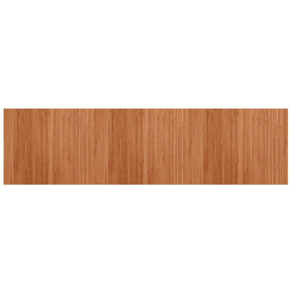 Rechteckiger Teppich Tatiana 80x300cm (Bambus), braun