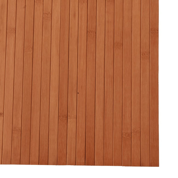 Rechteckiger Teppich Tatiana 80x300cm (Bambus), braun