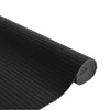 Schwarzer Teppich rechteckig Tatian 80x500cm (Bambus)