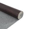 Dunkelbrauner Teppich Rechteck Tatian 80x500cm (Bambus)