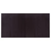 Dunkelbrauner Teppich Rechteck Tatian 100x200cm (Bambus)