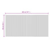 Dunkelbrauner Teppich Rechteck Tatian 100x200cm (Bambus)