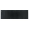 Grauer Teppich Rechteck Tatian 100x300cm (Bambus)