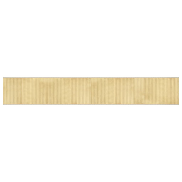 Heller Naturteppich rechteckig Gemaladin 60x400cm (Bambus)