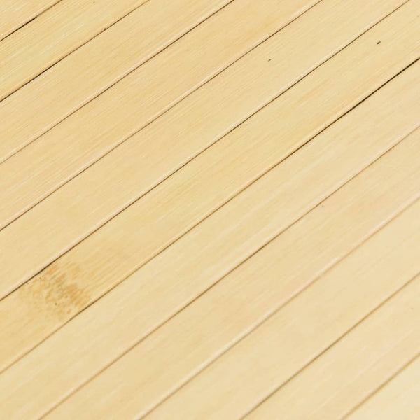 Heller Naturteppich rechteckig Gemaladin 60x400cm (Bambus)