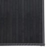 Grauer Teppich Rechteck Gemaladin 60x400cm (Bambus)