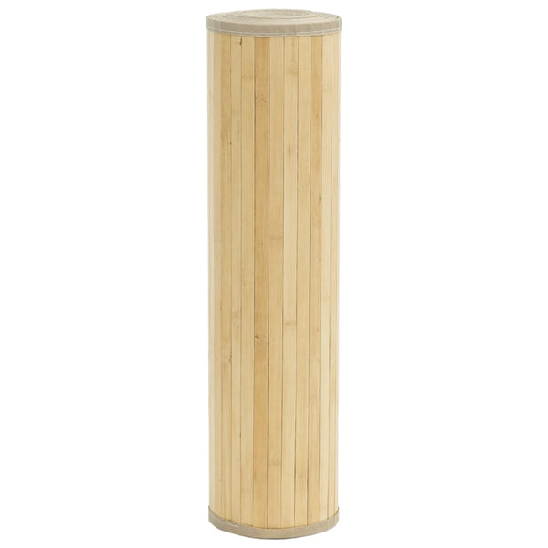 Heller Naturteppich rechteckig Gemaladin 60x1000cm (Bambus)