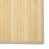 Heller Naturteppich rechteckig Gemaladin 60x1000cm (Bambus)