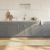 Heller Naturteppich rechteckig Gemaladin 60x1000cm (Bambus)