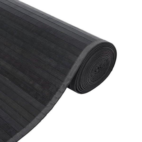Harmaa matto suorakaide Gemaladin 70x400cm (bambu)