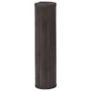 Tummanruskea matto suorakaide Gemaladin 70x400cm (bambu)