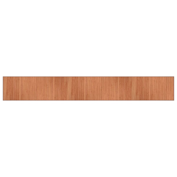 Ruskea matto suorakaide Gemaladin 70x500cm (bambu)