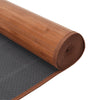 Ruskea matto suorakaide Gemaladin 70x500cm (bambu)