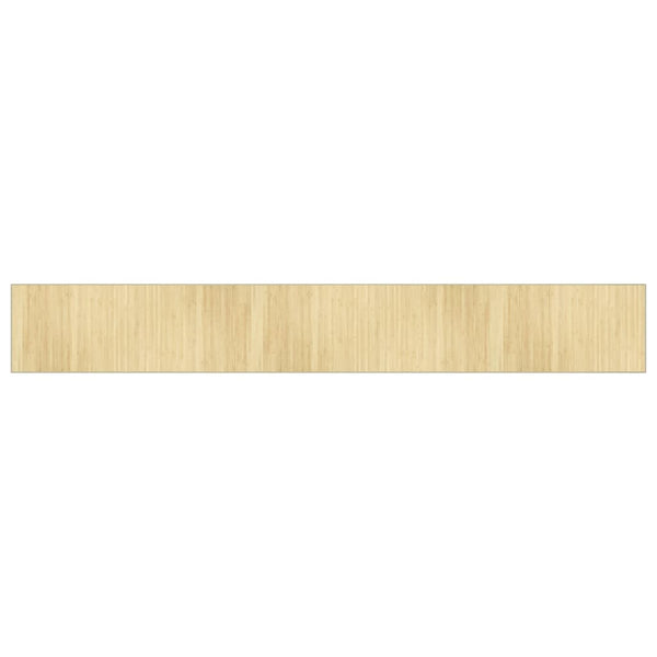 Vaalea luonnollinen matto suorakaide Gemaladin 70x500cm (bambu)