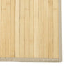 Vaalea luonnollinen matto suorakaide Gemaladin 70x500cm (bambu)