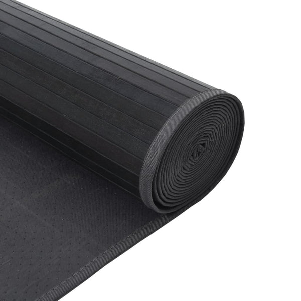Harmaa matto suorakaide Gemaladin 70x500cm (bambu)