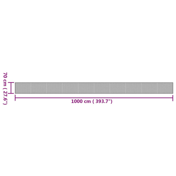 Matto suorakaide luonnollinen Gemaladin 70x1000cm (bambu)