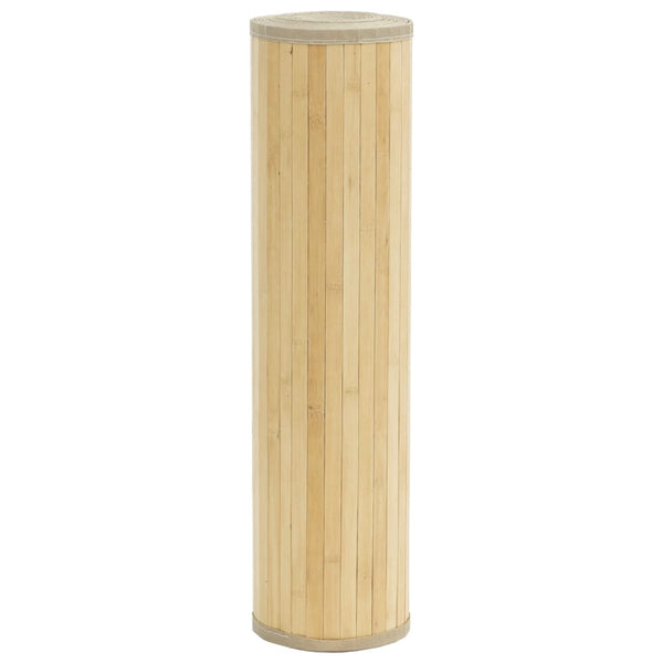 Vaalea luonnollinen matto suorakaide Gemaladin 70x1000cm (bambu)