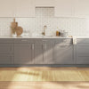Vaalea luonnollinen matto suorakaide Gemaladin 70x1000cm (bambu)