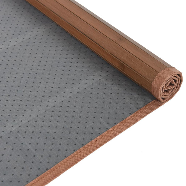 Ruskea matto suorakaide Gemaladin 80x1000cm (bambu)