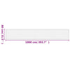 Ruskea matto suorakaide Gemaladin 80x1000cm (bambu)