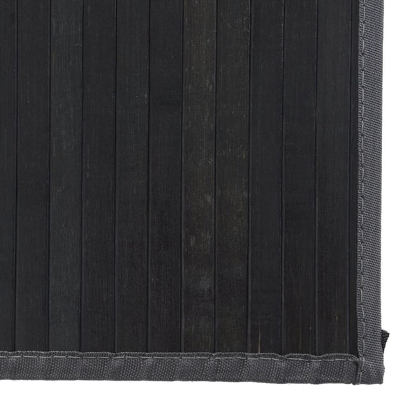 Harmaa matto suorakaide Gemaladin 80x1000cm (bambu)