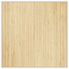 Vaalea luonnollinen matto neliö Gemaladin 100x100cm (bambu)