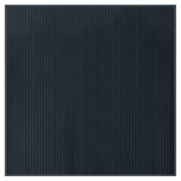 Harmaa matto neliö Gemaladin 100x100cm (bambu)