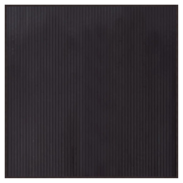 Tummanruskea matto neliö Gemaladin 100x100cm (bambu)