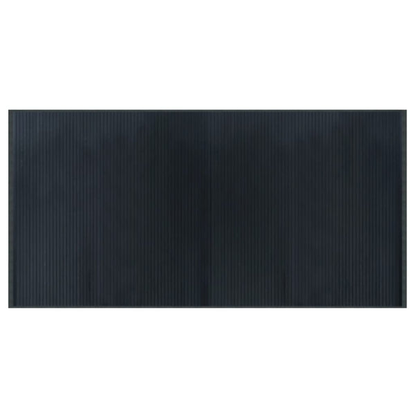 Harmaa matto suorakaide Gemaladin 100x200cm (bambu)