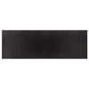 Tummanruskea matto suorakaide Gemaladin 100x300cm (bambu)
