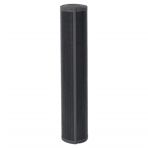 Harmaa matto suorakaide Gemaladin 100x400cm (bambu)