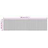 Harmaa matto suorakaide Gemaladin 100x400cm (bambu)