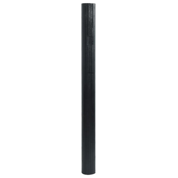 Schwarzer Raumteiler Iuliska 165x250cm (Bambus)