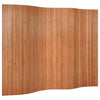 Ruskea tilanjakaja Iuliska 165x250cm (bambu)