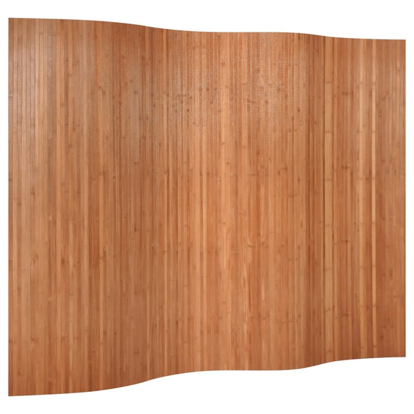 Ruskea tilanjakaja Iuliska 165x250cm (bambu)