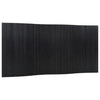 Schwarzer Raumteiler Iuliska 165x400cm (Bambus)