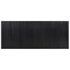 Schwarzer Raumteiler Iuliska 165x400cm (Bambus)