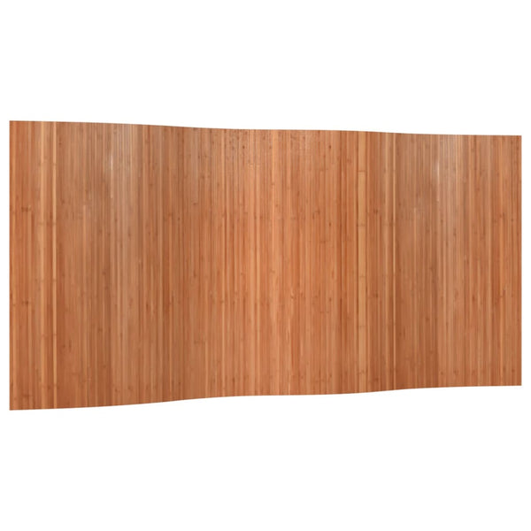 Brauner Raumteiler Iuliska 165x400cm (Bambus)