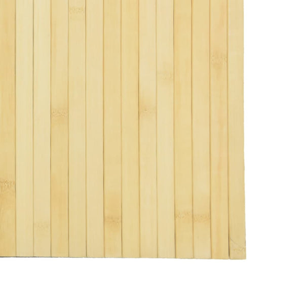 Heller natürlicher Raumteiler Iuliska 165x400cm (Bambus)
