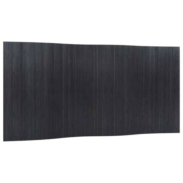 Grauer Raumteiler Iuliska 165x400cm (Bambus)