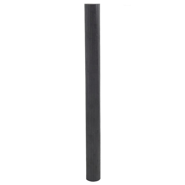 Grauer Raumteiler Iuliska 165x400cm (Bambus)