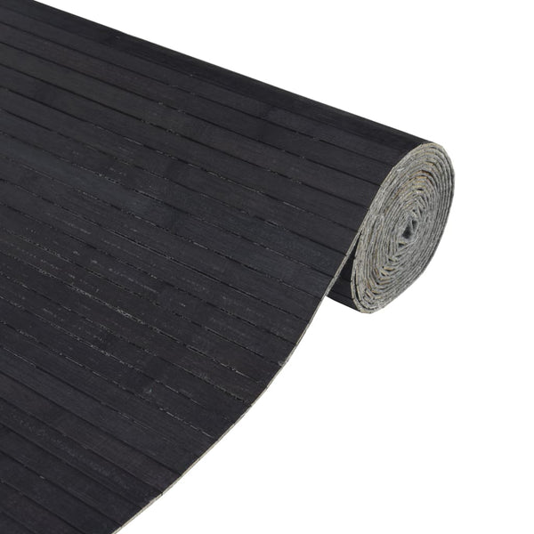 Grauer Raumteiler Iuliska 165x400cm (Bambus)